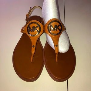 Brown MK Sandals